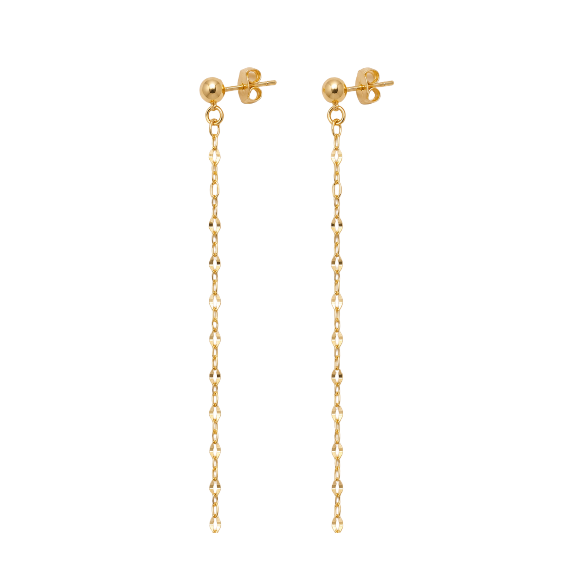 Gold Dangle Earrings