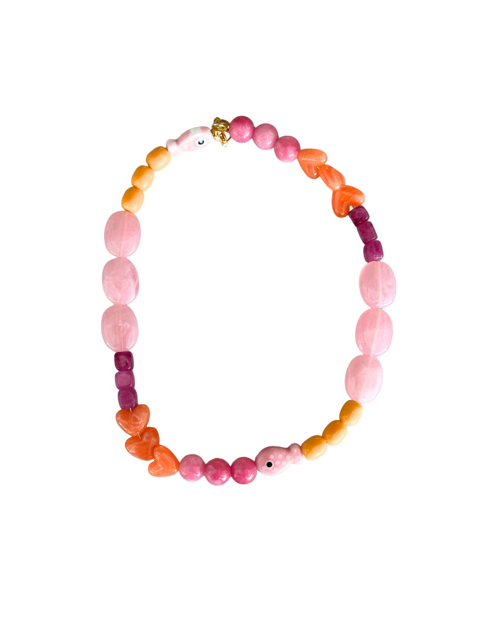 Sherbet Beaded Necklace