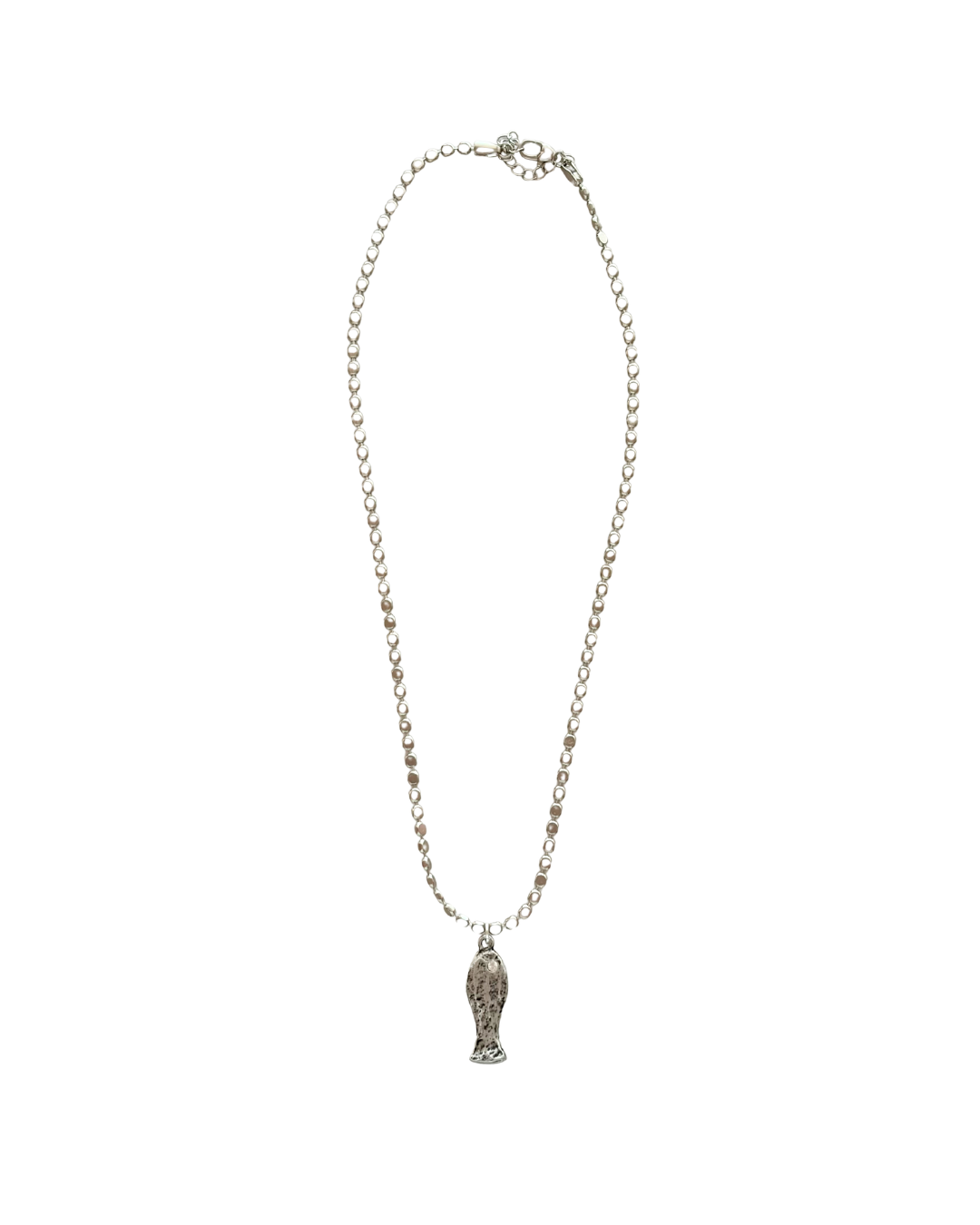 Caught Necklace - Silver
