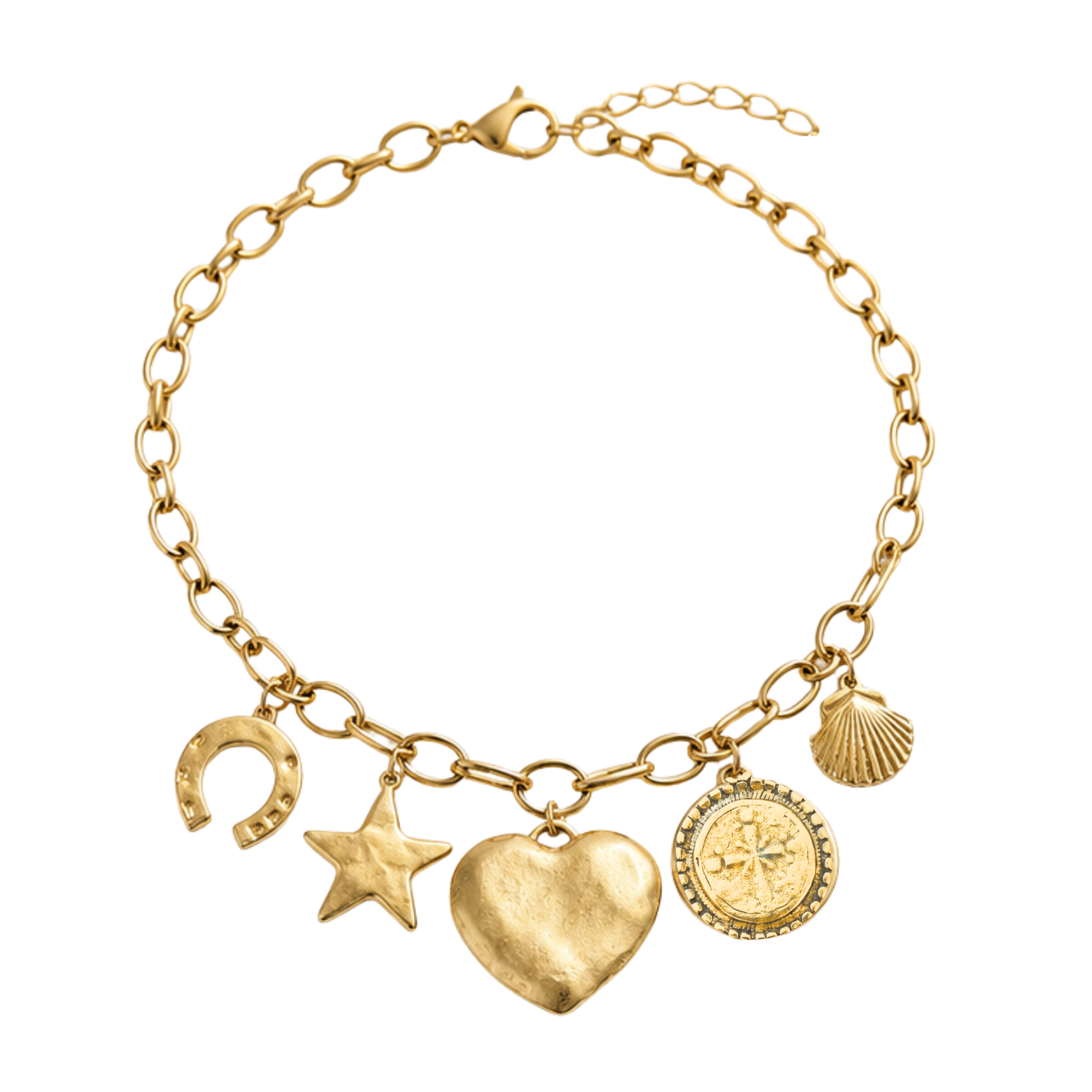 Found Objects Charm Necklace