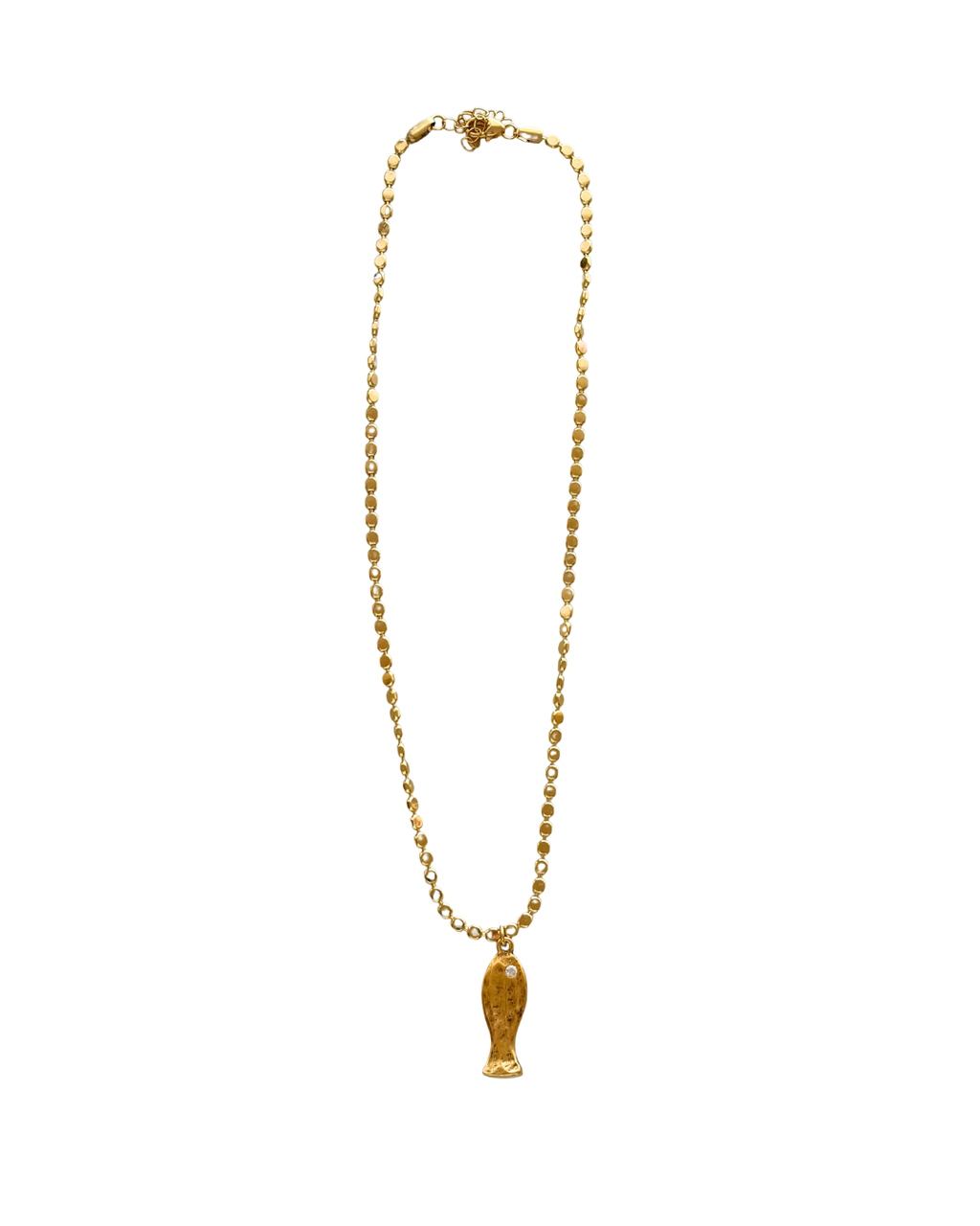 Caught Necklace - Gold