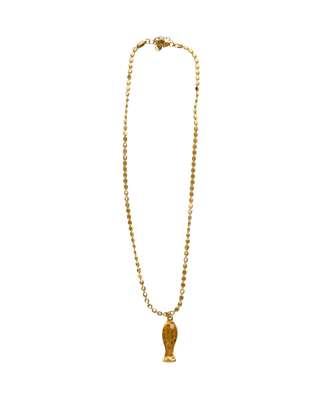 Caught Necklace - Gold