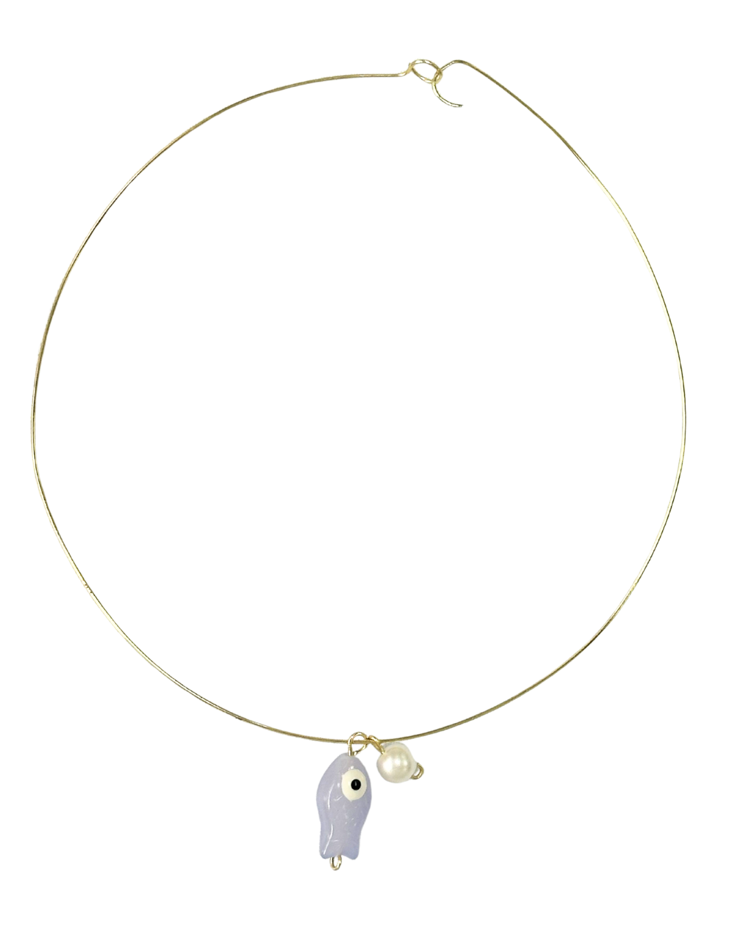 Moonlit Wire Necklace