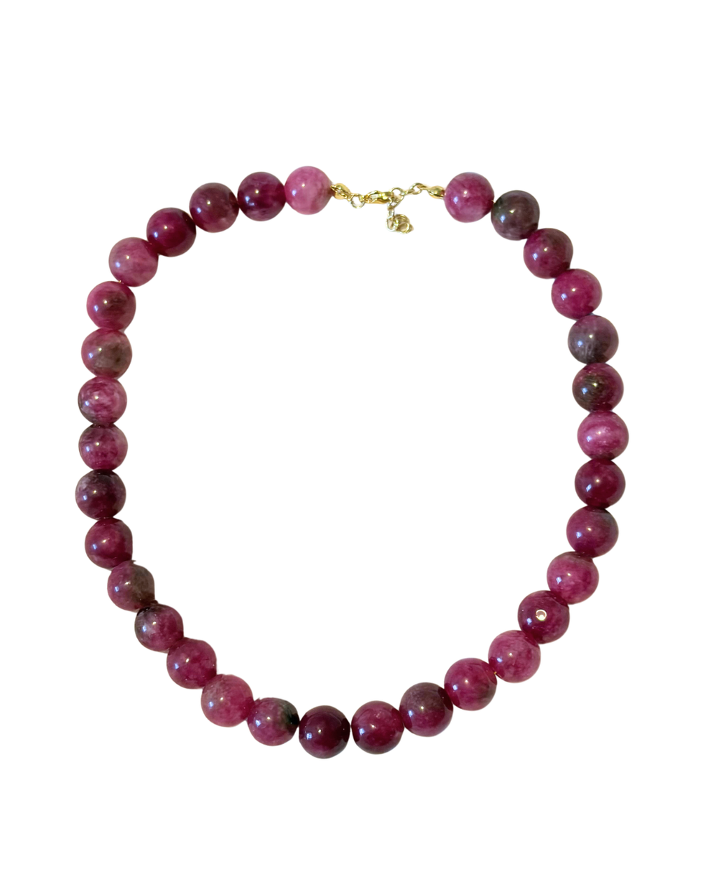 Purple Beaded Choker