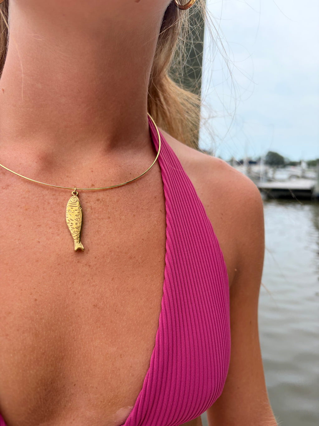 Gold Fish Choker
