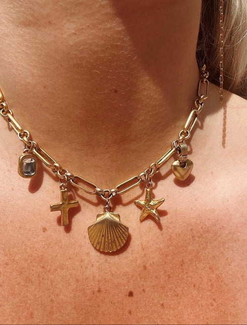 Beach Day Charm Necklace