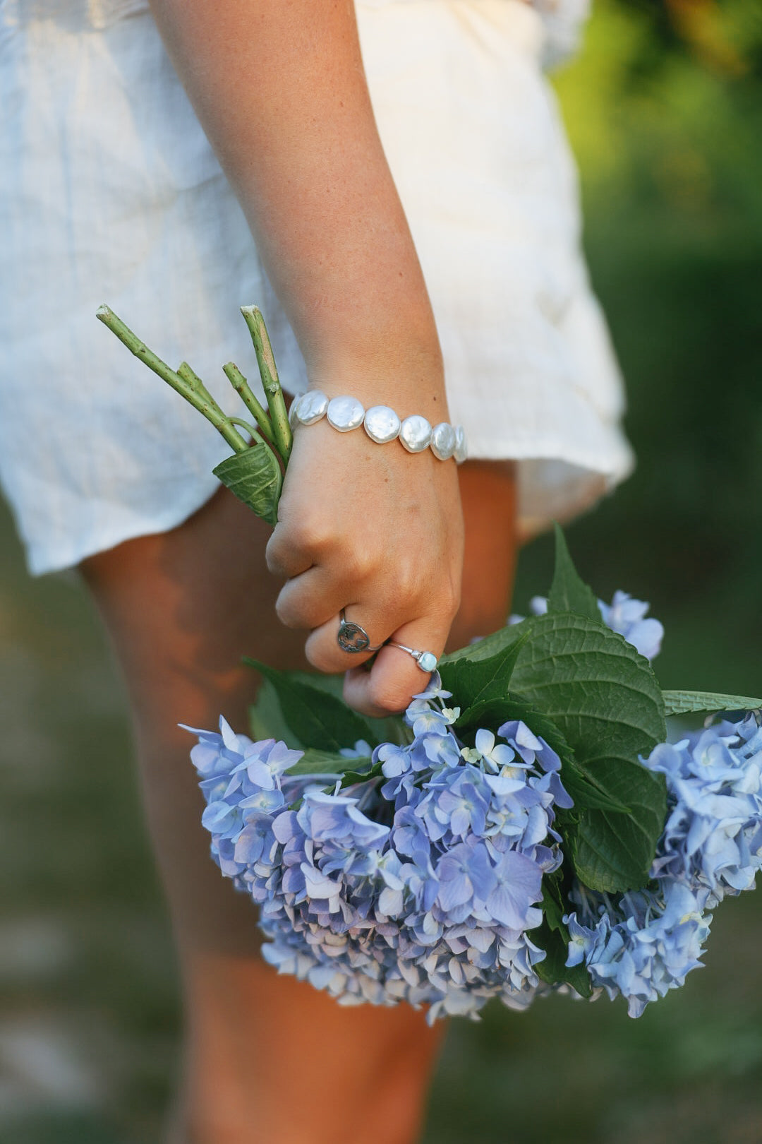 Coin Pearl Bracelet